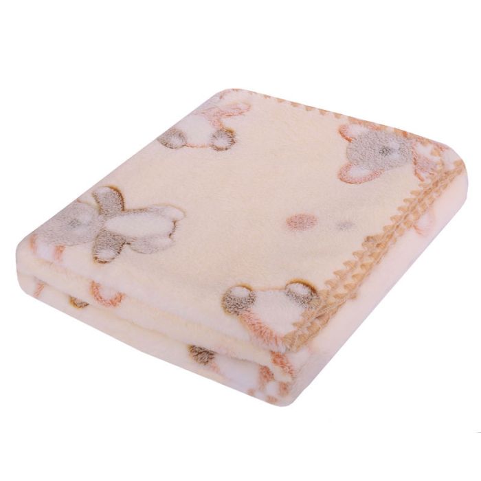 Bērnu pleds "Bears" 90x80 cm