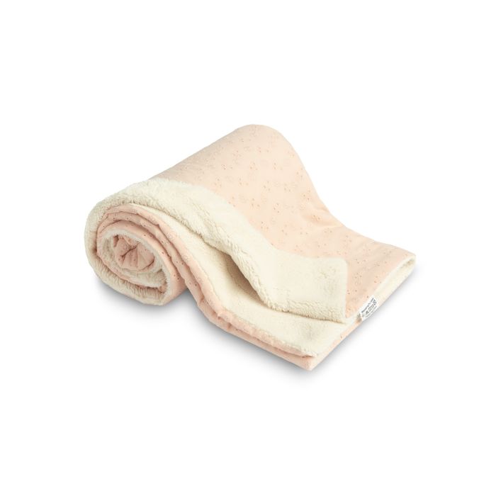 Bērnu pleds "SIlky ornament" 100x80 cm rozā