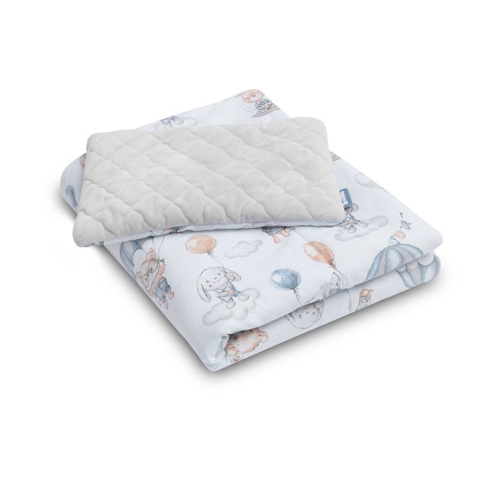 Pleds un spilvens zīdainim "Flight" . spilvens bērniem