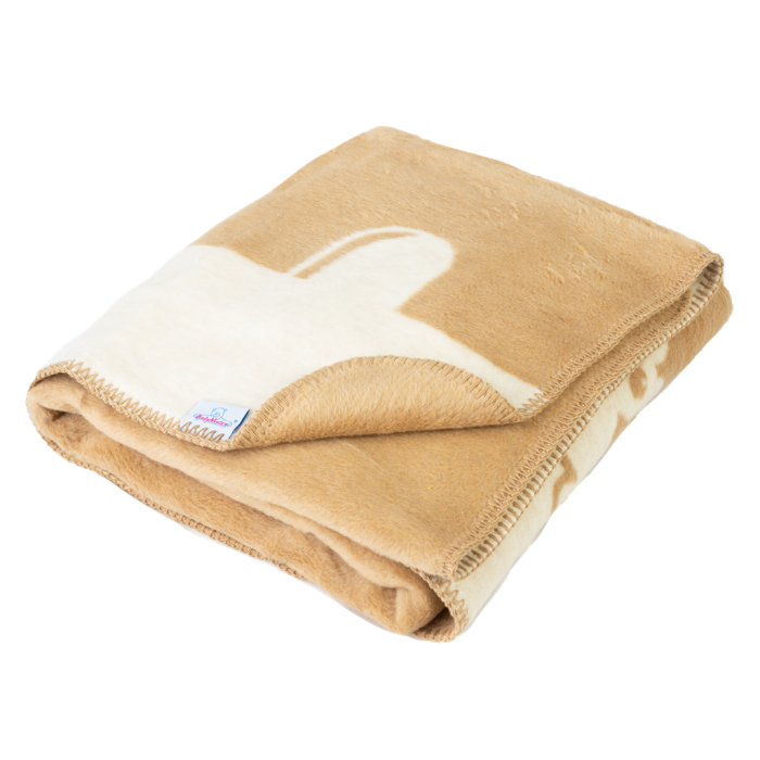  Bērnu sega "Mouse" 100x75cm bēšs