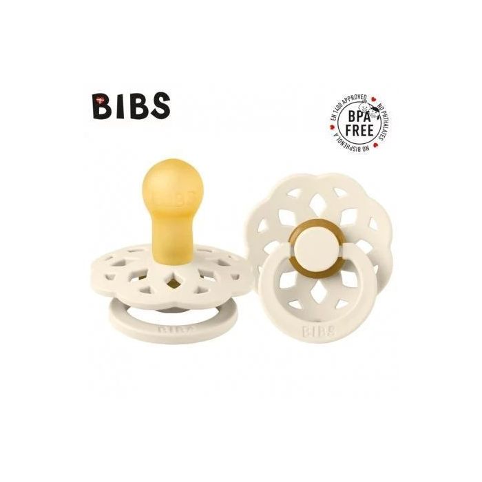 BIBS Boheme knupīši  0-6 mēn. Ivory. 