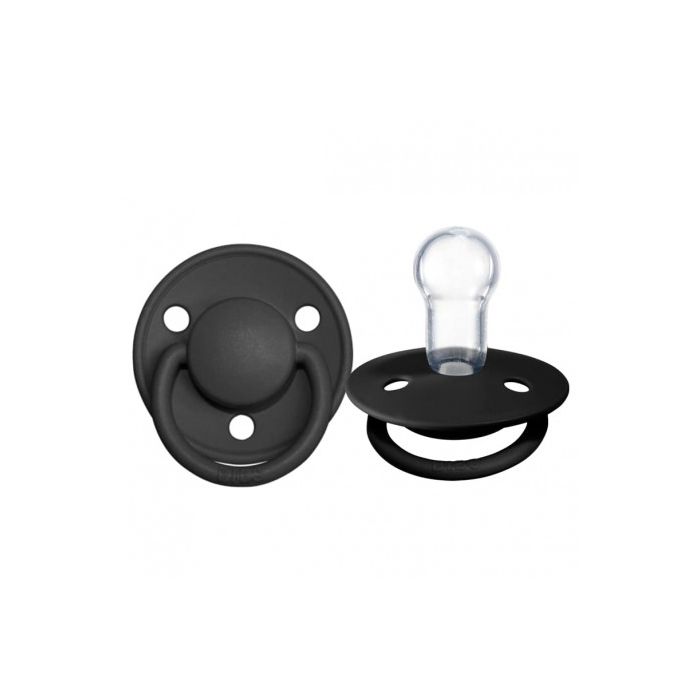 BIBS DE LUX knupītis 1gab. 0-36 mēn. Black