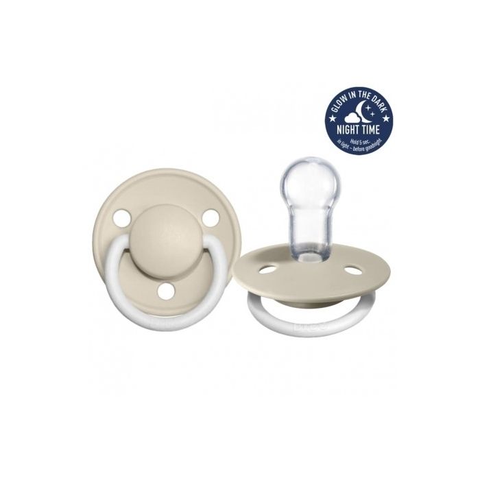 BIBS DE LUX knupītis 1gab. 0-36 mēn. Vanilla night