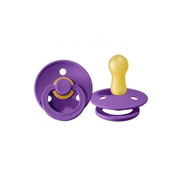 BIBS knupītis 1gab. 0-6 mēn. Purple