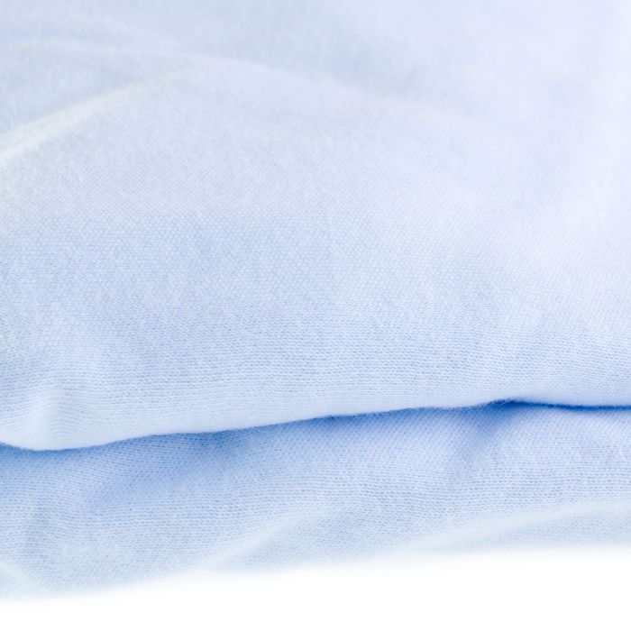 Bērnu palags ar gumiju, zils "Jersey" 