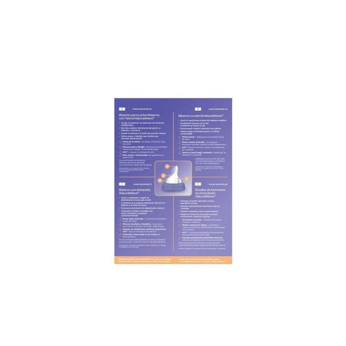 Lansinoh mazuļa pudelīte ar knupīti Anti-Colic 240 ml 2 gab