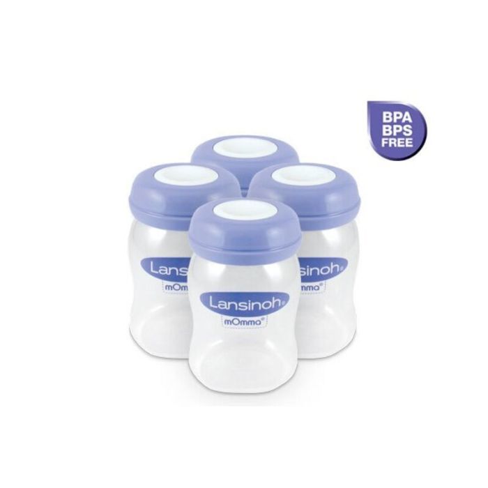 Lansinoh pudelītes piena uzglabāšanai 4gab