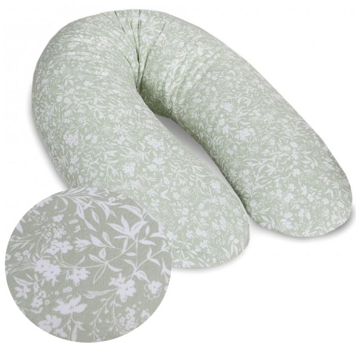 CEBA BABY Barošanas spilvens, pakavs 190 cm "Green feel"