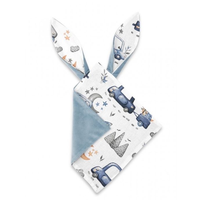 Komplekts jaundzimušajam no 6 daļām "On road blue"