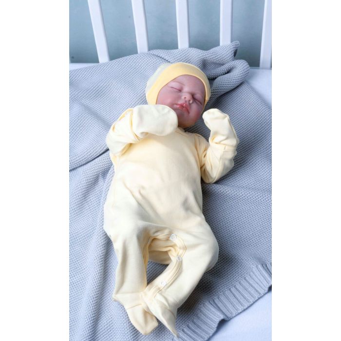 Bērnu komplektiņš no 5 daļam "Blank baby yellow"