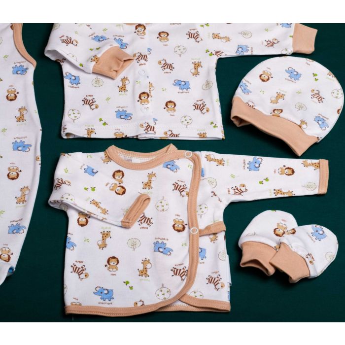 Bērnu komplektiņš no 5 daļam "ZOO"