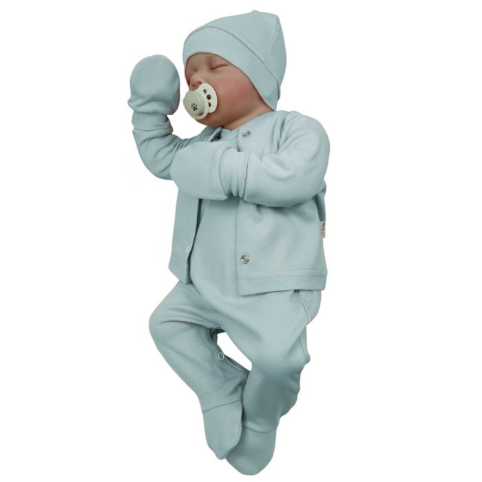 Bērnu komplektiņš no 5 daļam "Blank mint"