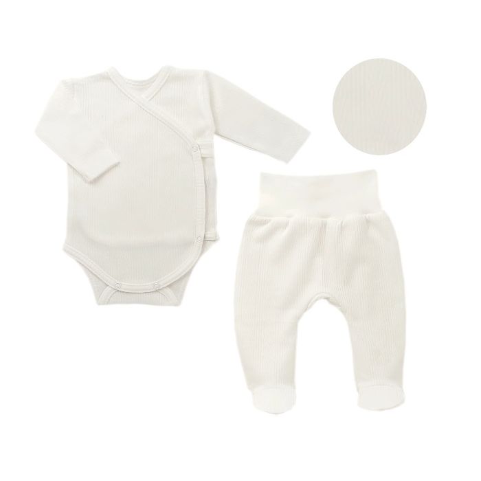 Bērnu komplektiņš no 2 daļam "Natural ecru"