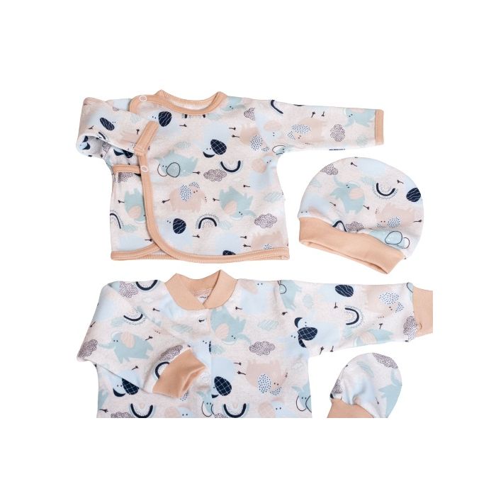 Bērnu komplektiņš no 5 daļam "Jumbo" bēšs