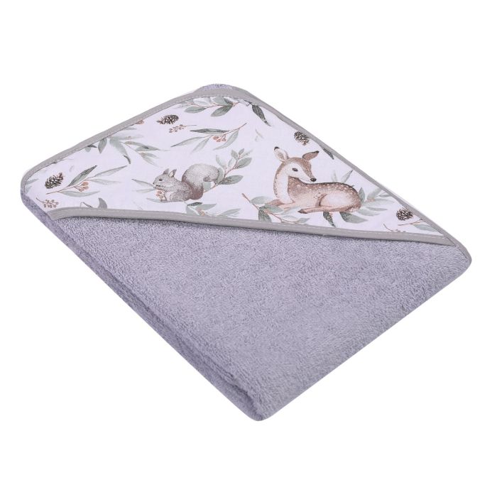 Dvielis ar kapuci "Deer" 100x100 cm "frotte"