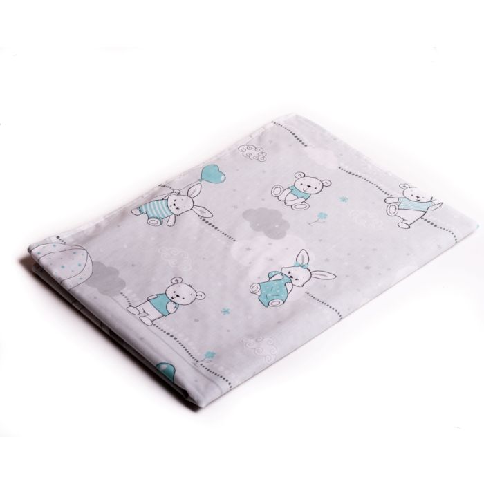 Bērnu pleds 100x75cm "Sweethearts" zaļš 