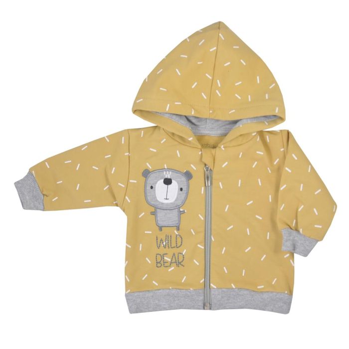 Džemperis un bikses -  komplekts mazulim "Wild bear" 