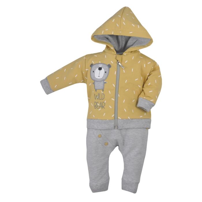 Džemperis un bikses -  komplekts mazulim "Wild bear" 