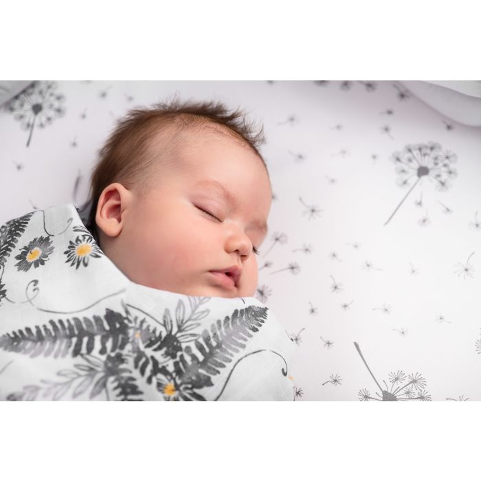 Muslina autiņi mazuļiem 120x120cm 1 gab. (izvēlies krāsu)