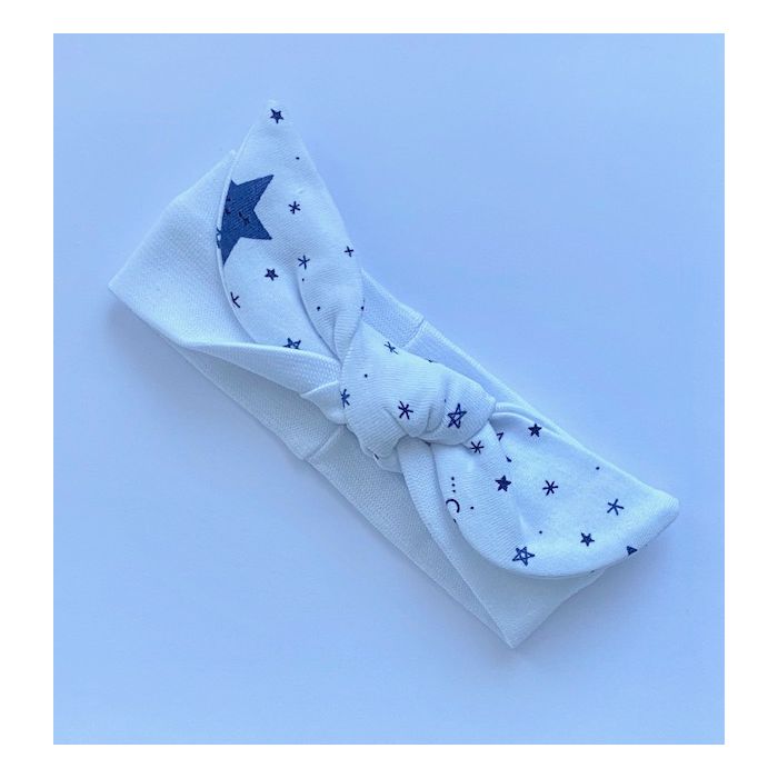 Zīdaiņu komplektiņš no 3 daļam "Navy stars" ar galvas lente
