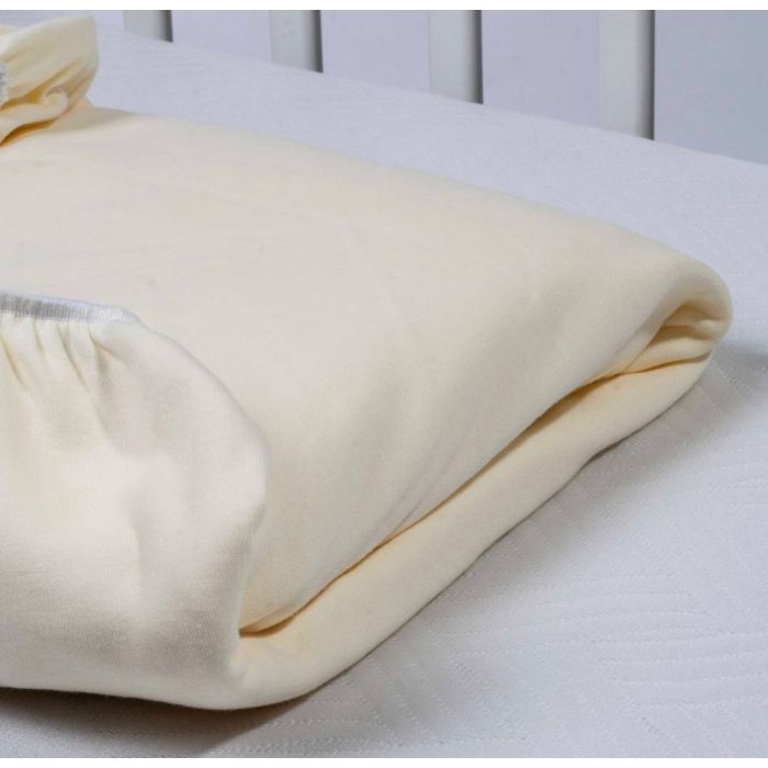 Bērnu palags ar gumiju  "Baby yellow"