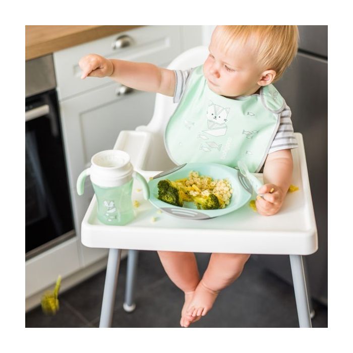 Gertuvė - neišsiliejantis puodelis kūdikiams 360°