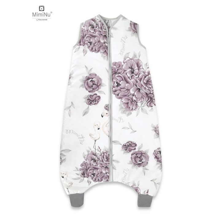 Guļammaiss zīdainim "Flamingo violet" ar kājām