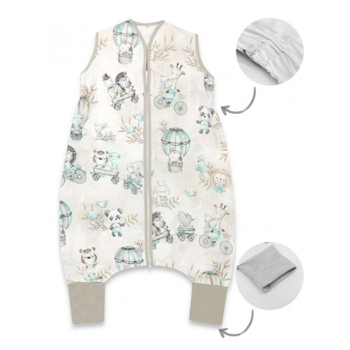 Guļammaiss zīdainim "Zoo nugat" ar kājām 0.5 TOG