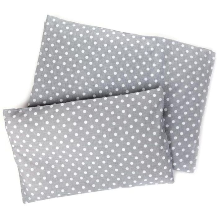 Bērnu gultas veļa šūpulim 80x70cm "Dots" 