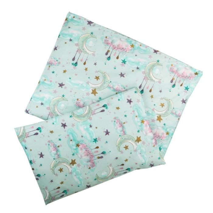 Bērnu gultas veļa ratiem "Minty dreams"