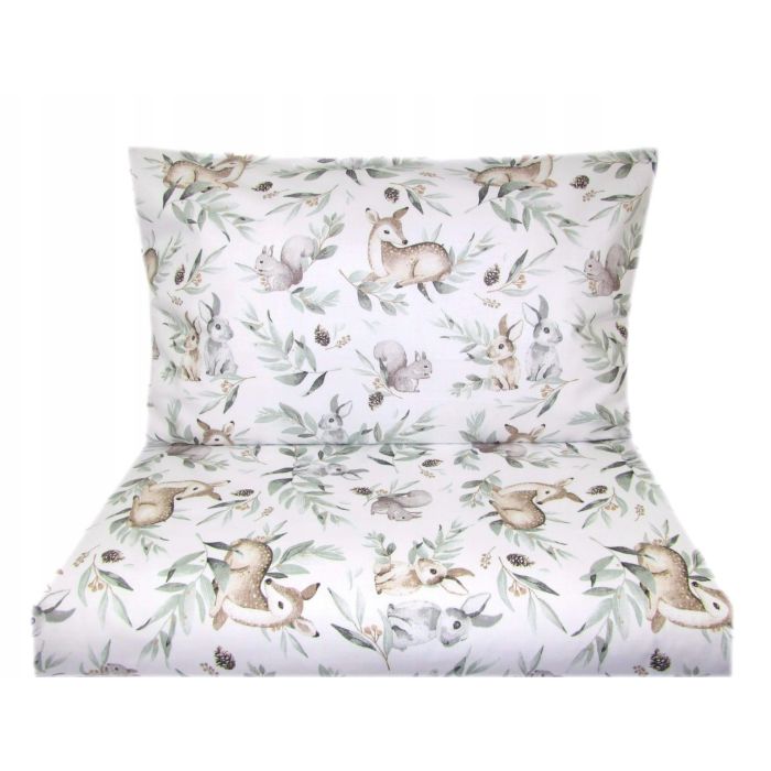  Gultas veļa komplekts šūpulim  80x70cm "Deer" 