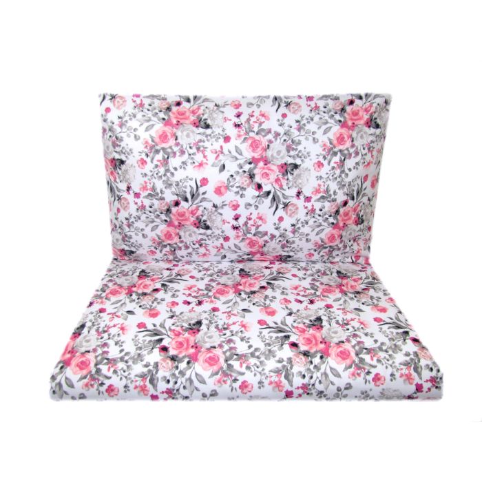 Bērnu gultas veļa šūpulim 80x70cm "Roses" 