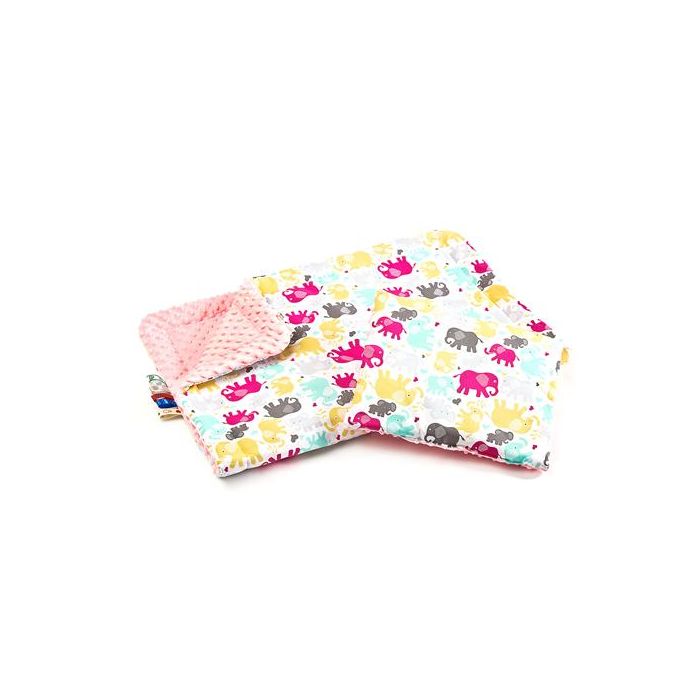 Komplekts "PINK GIANT" 100x75cm un spilvens 