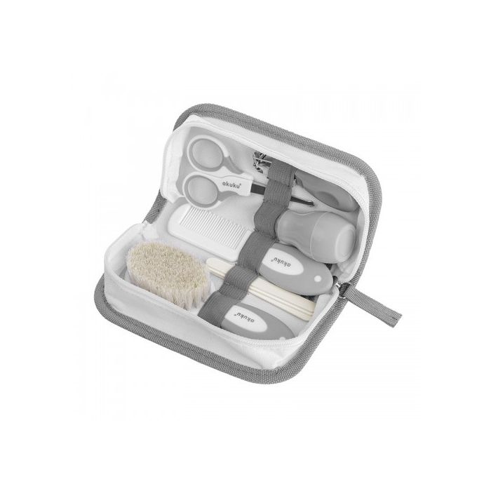 Mazuļu nadziņu kopšanas komplekts pelēks