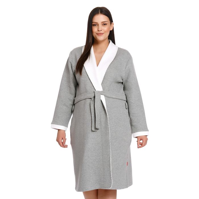 Halāts sievietēm "Comfort +" dark grey S-3XL