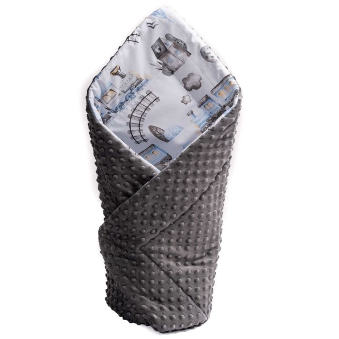 Konverti jaundzimušajiem "Trains" pelēks