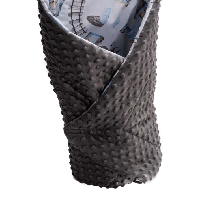 Konverti jaundzimušajiem "Trains" pelēks