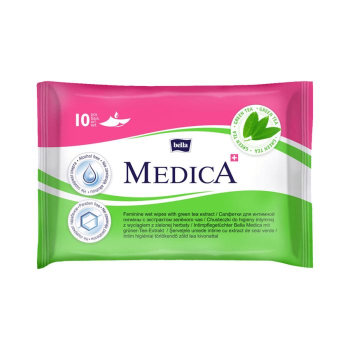 Mitras salvetes intīmajai higiēnai Bella Medica 10gab