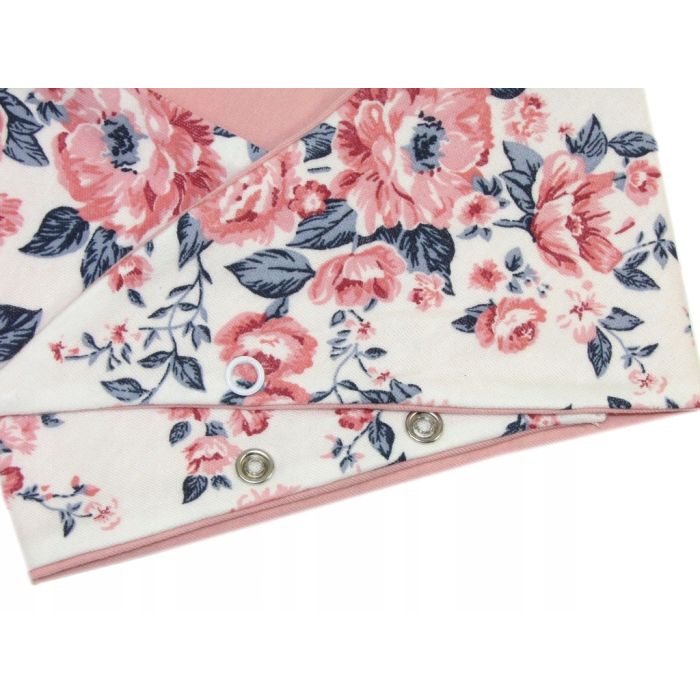 Zīdaiņu cepurīte ar šalli   "Cosy" - English rose