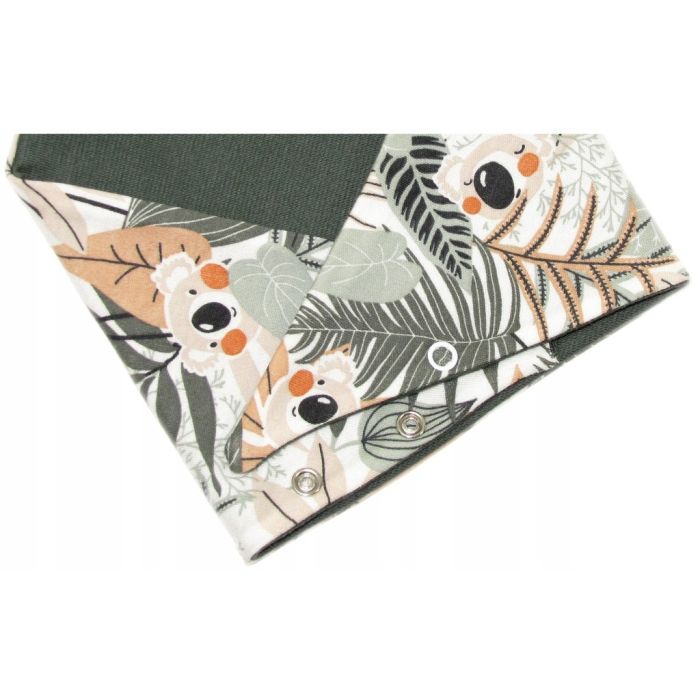 Zīdaiņu cepurīte ar šalli "Love" - KHAKI