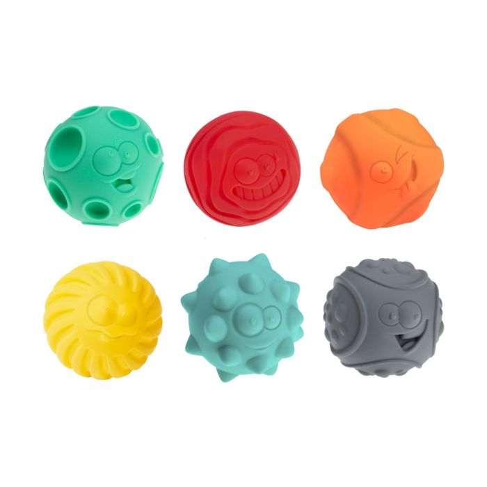 Bumbas sensorai attīstībai Tullo "Faces" 6 gab.