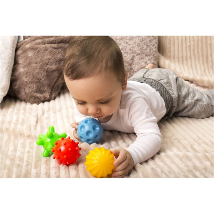 Bumbas sensorai attīstībai Tullo "Sensory" 4 gab