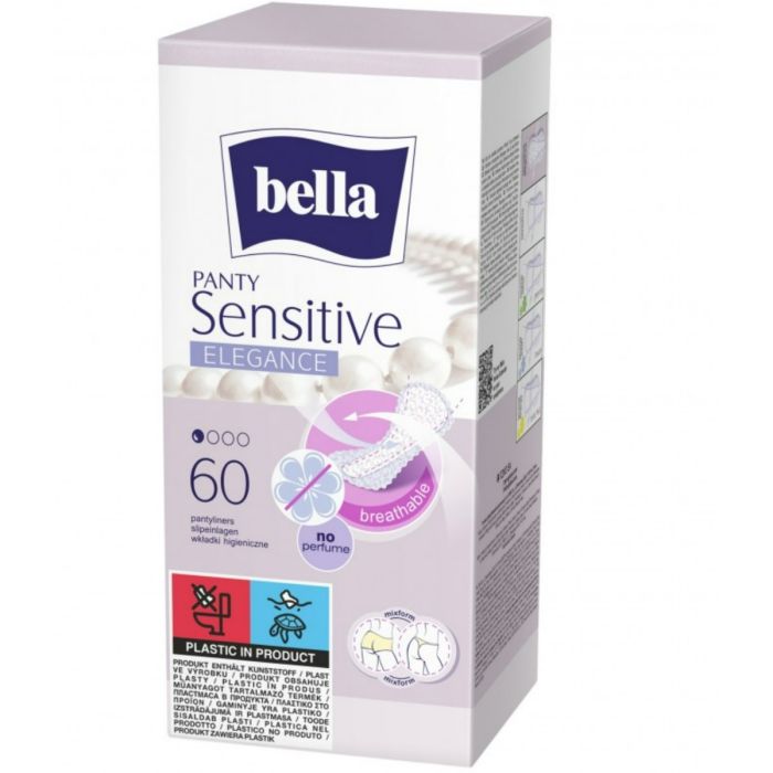 Higiēniskās paketes Bella Sensitive Elegance 60 gab.