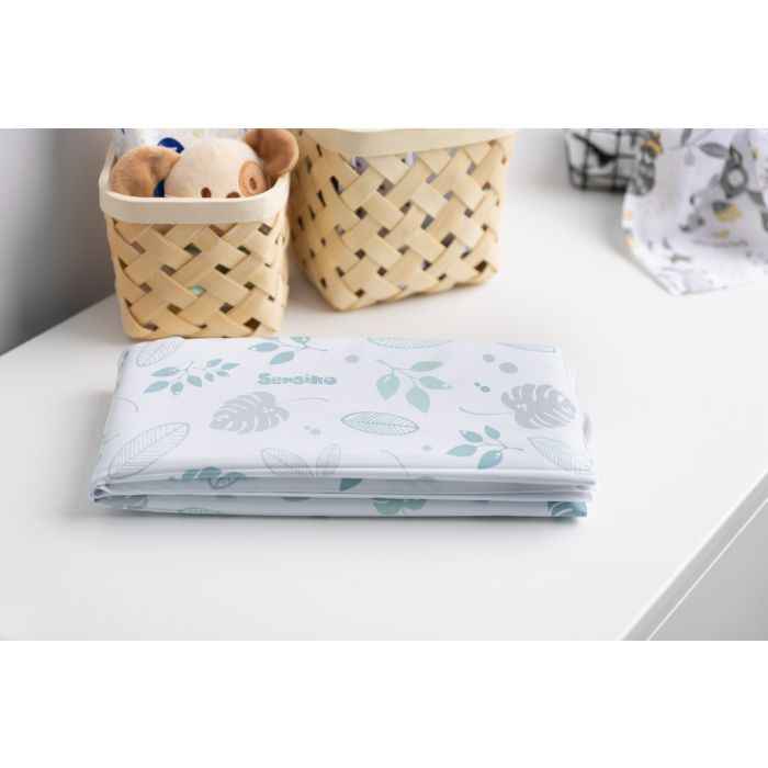 Ūdens necaurlaidīgi palags 40x58 zils "Flora" 