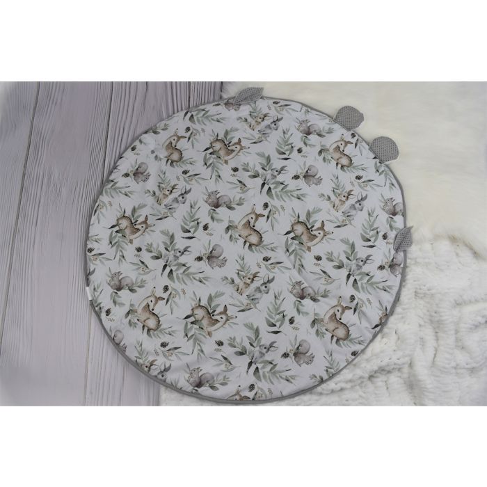 Konverts - paklājs  jaundzimušajiem 2in1 "Deer" diametrs 88 cm