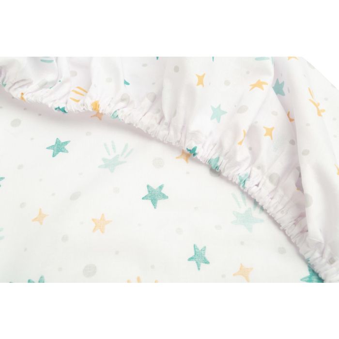 Bērnu palags ar gumiju  60x120 cm "Starry breeze" 