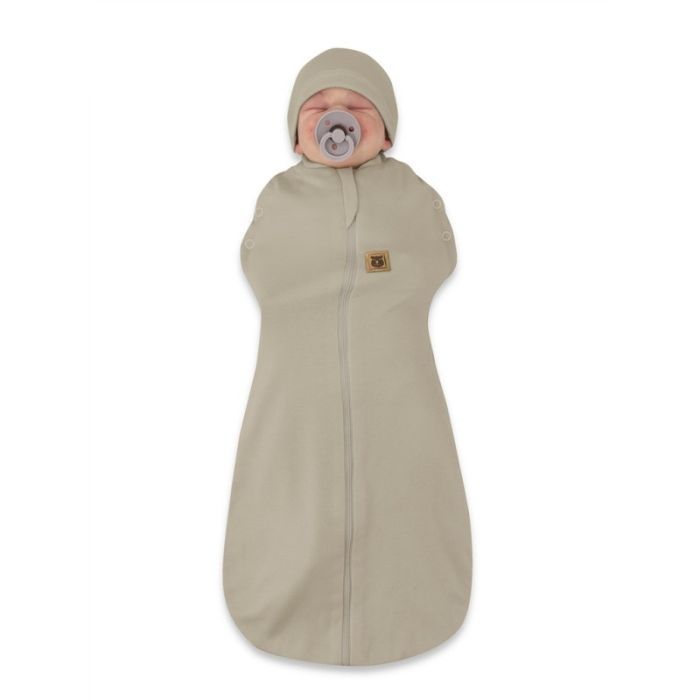 Autiņš - kokons jaundzimušajam Teddy interlock super mokka