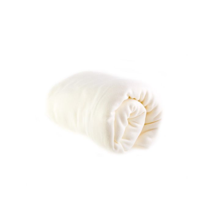 Palags ar gumiju ratu matracis 75x35cm gaiši dzeltenīgs