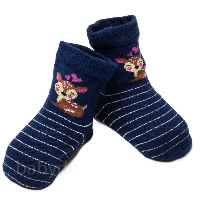 Kokvilnas zeķītes mazuļiem "Deer"