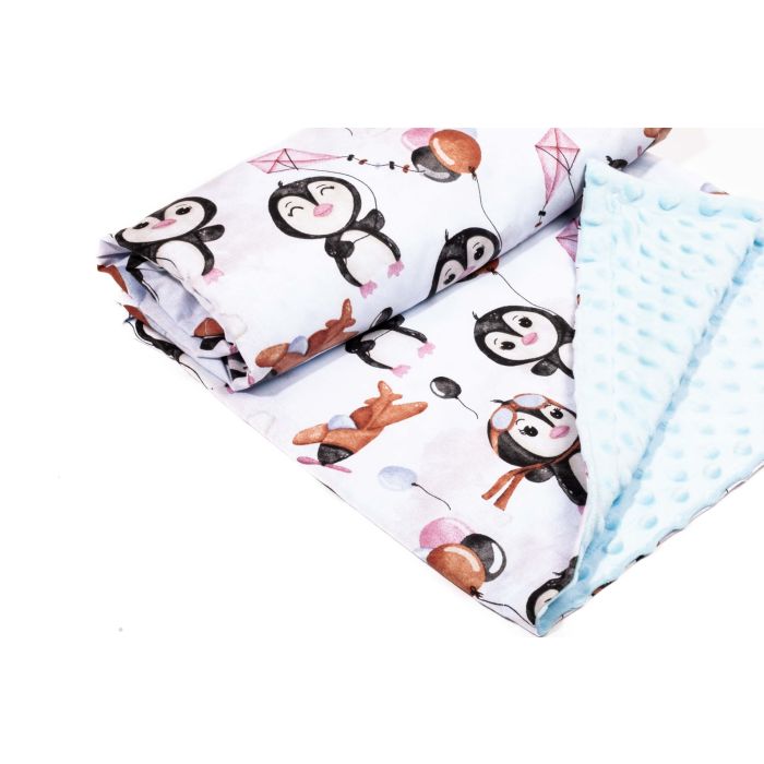 Bērnu pleds 100x75cm "Skipper" zils 